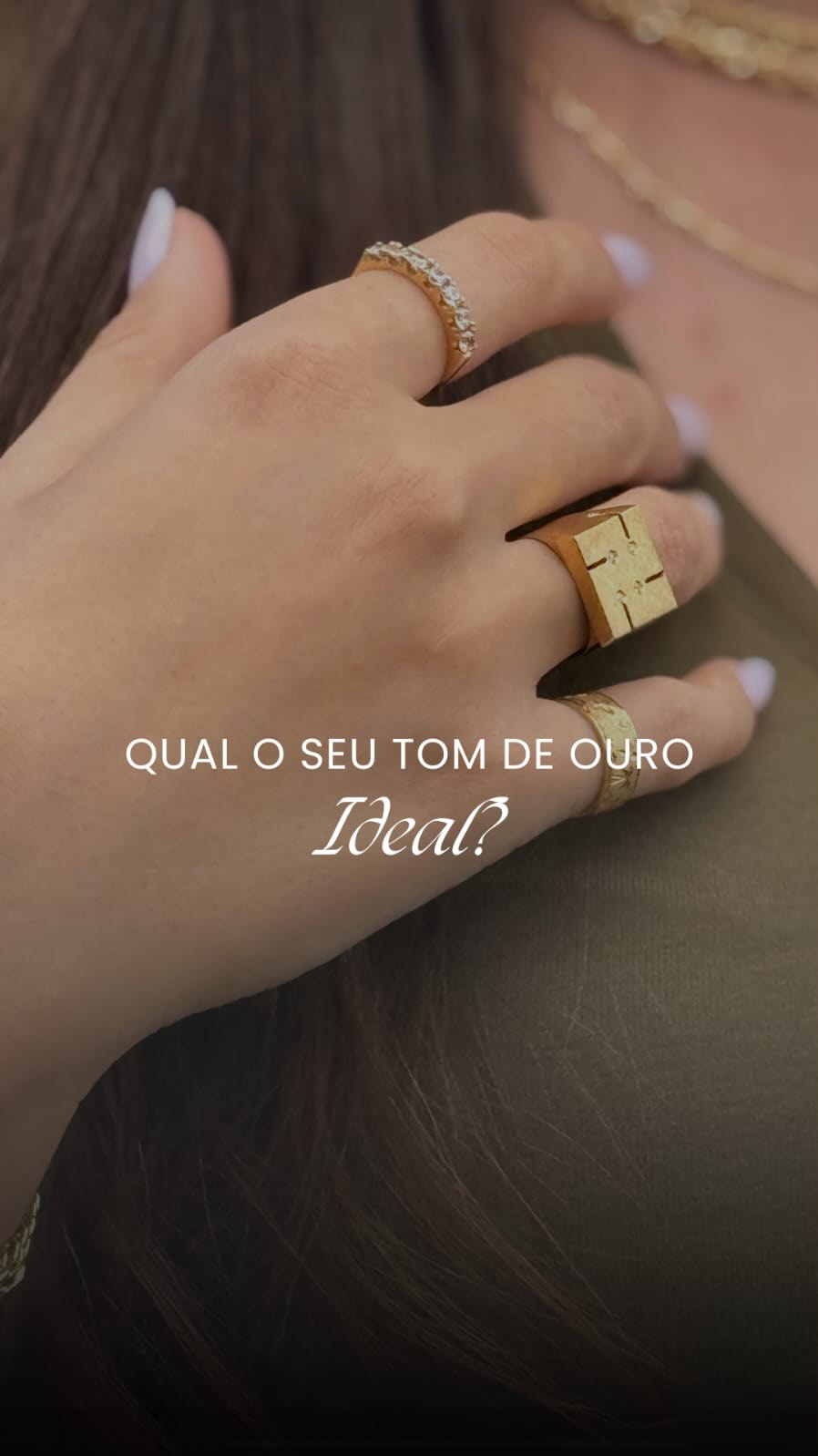 Qual é seu tom de ouro ideal?