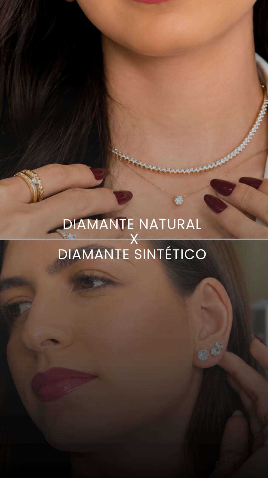 Diamante natural ou de laboratório?
